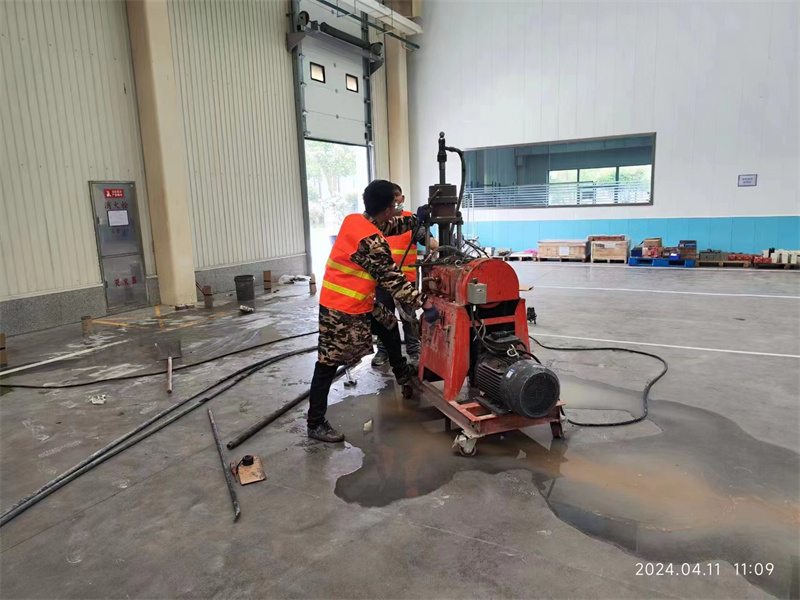 富源厂房地面下沉塌陷注浆加固施工